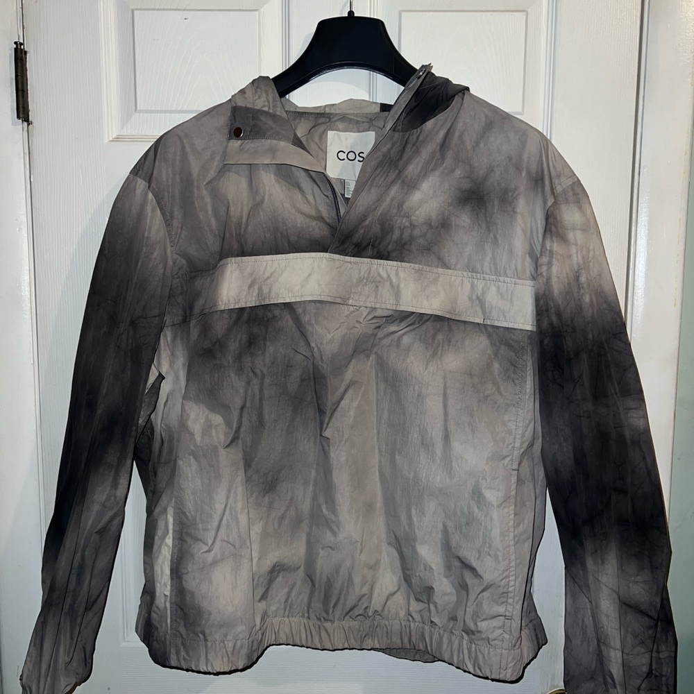 COS Gray Tie-Dye Jacket